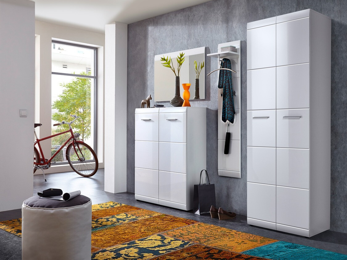 Čiviluk Livromu 104 (Sjajno belo)