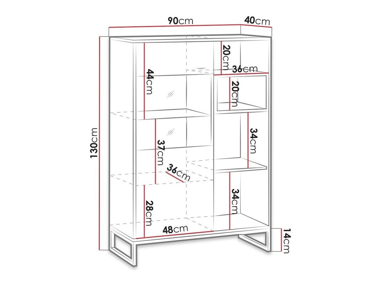 Ormarić Baltesi 107 (Belo + Zanatski hrast)