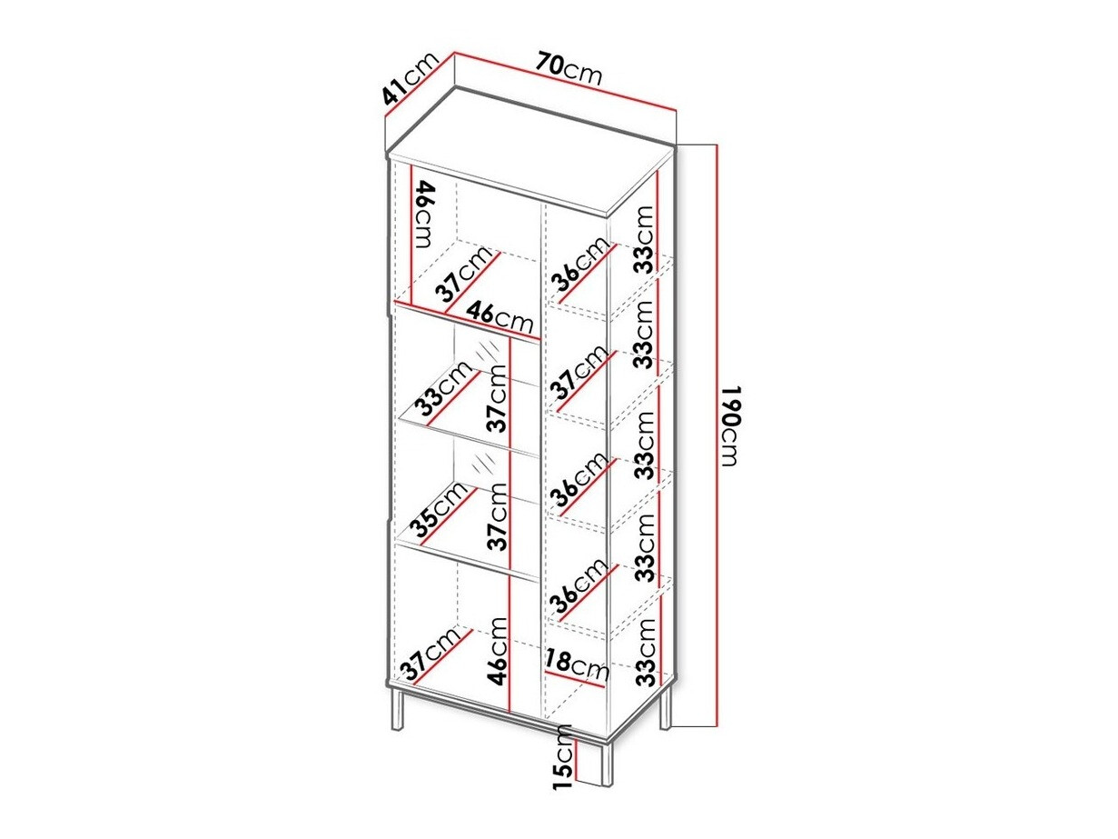 Polica Lomsore 106 (Belo)