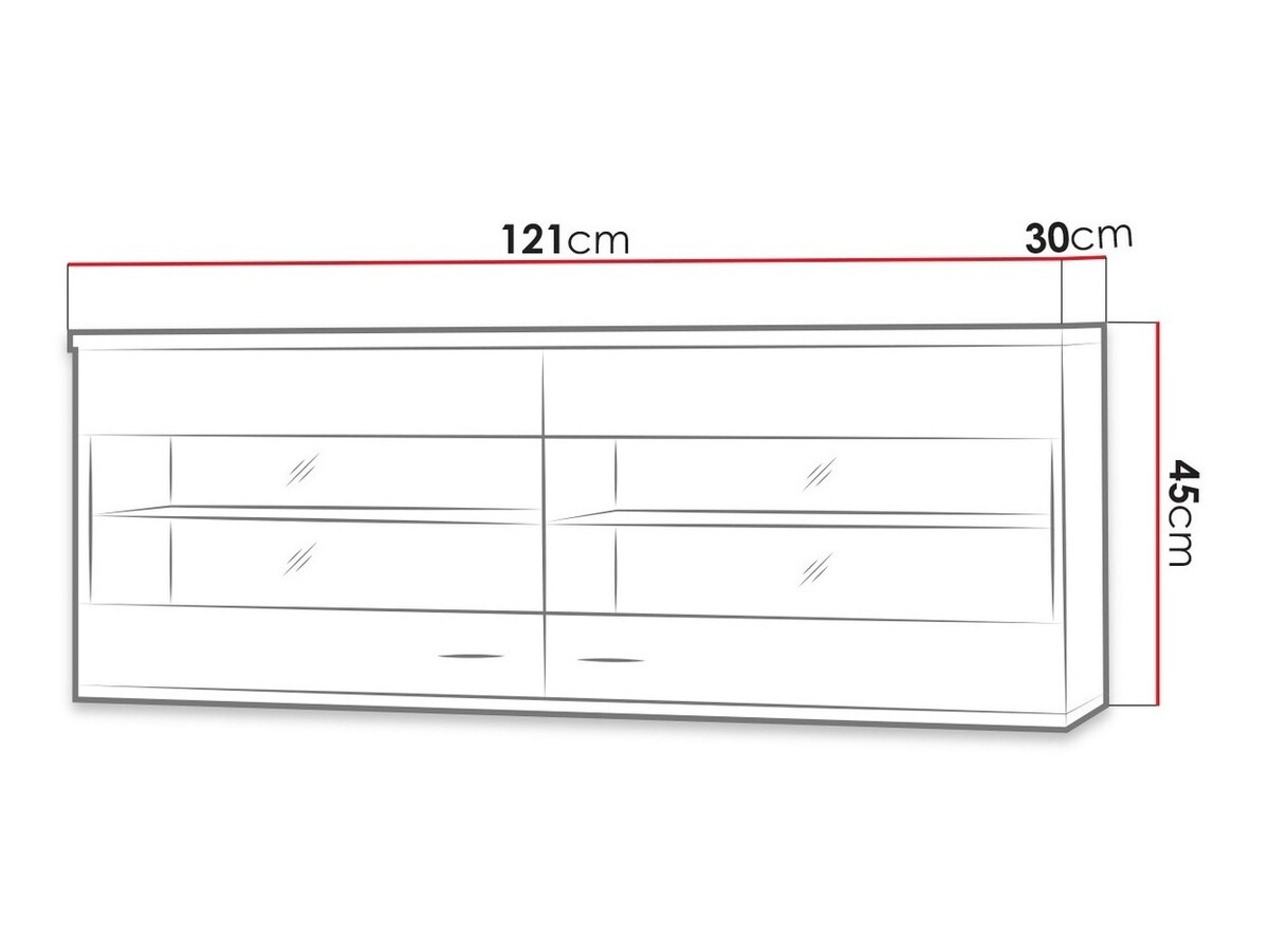 Zidni ormarić Talsere 108