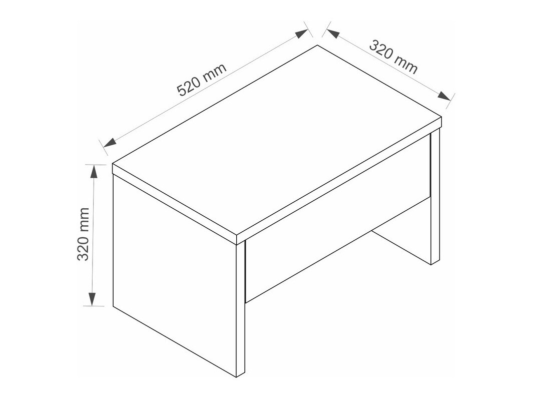 Noćni ormarić Lomala 101