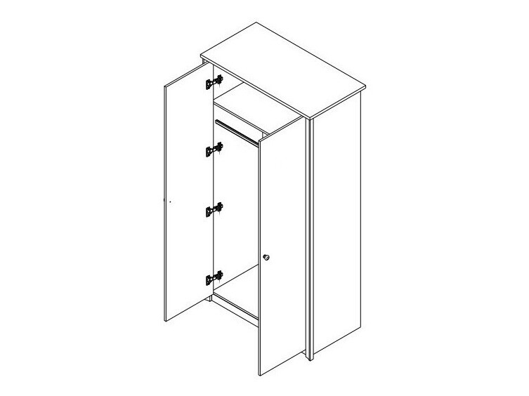 Ormar Elialo 111 (Sonoma hrast)