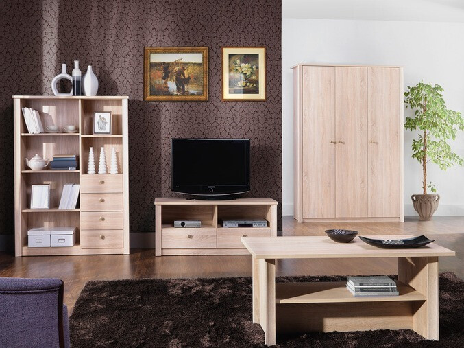 Stočić za kafu Elialo 103 (Sonoma hrast)