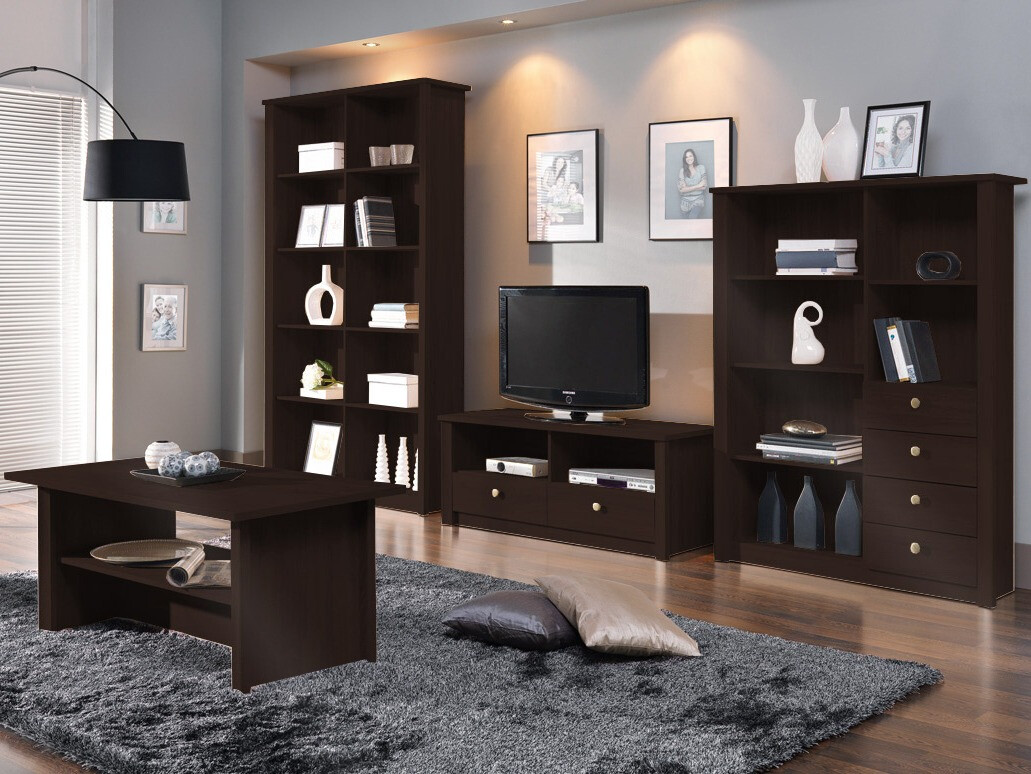 TV komoda Elialo 102 (Tamni Sonoma hrast)