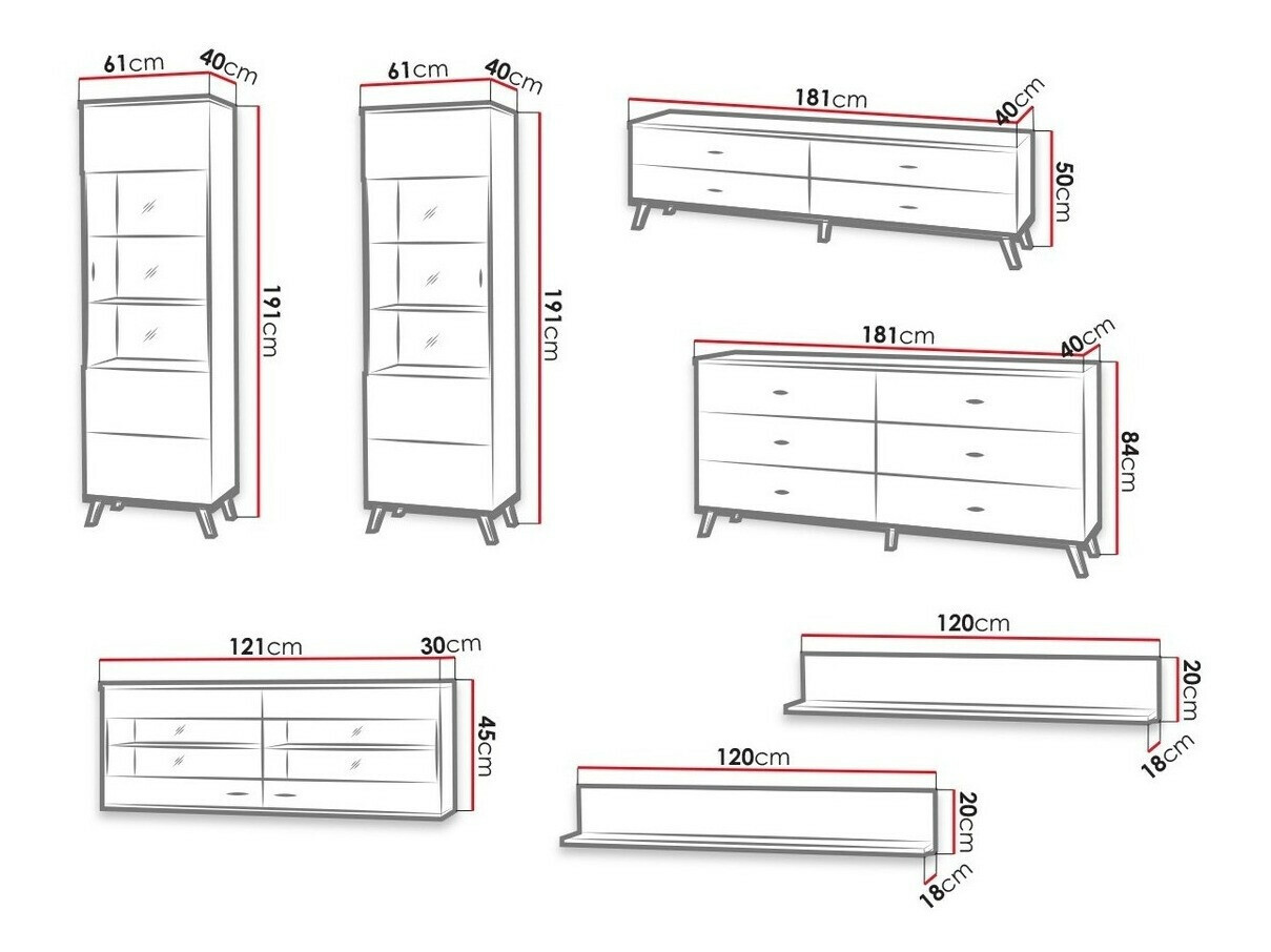 Set za dnevnu sobu Talsere 112