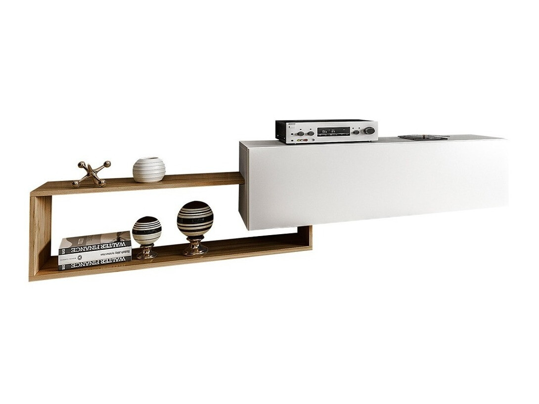 TV sto Utica 101 (Belo + Вотан храст)