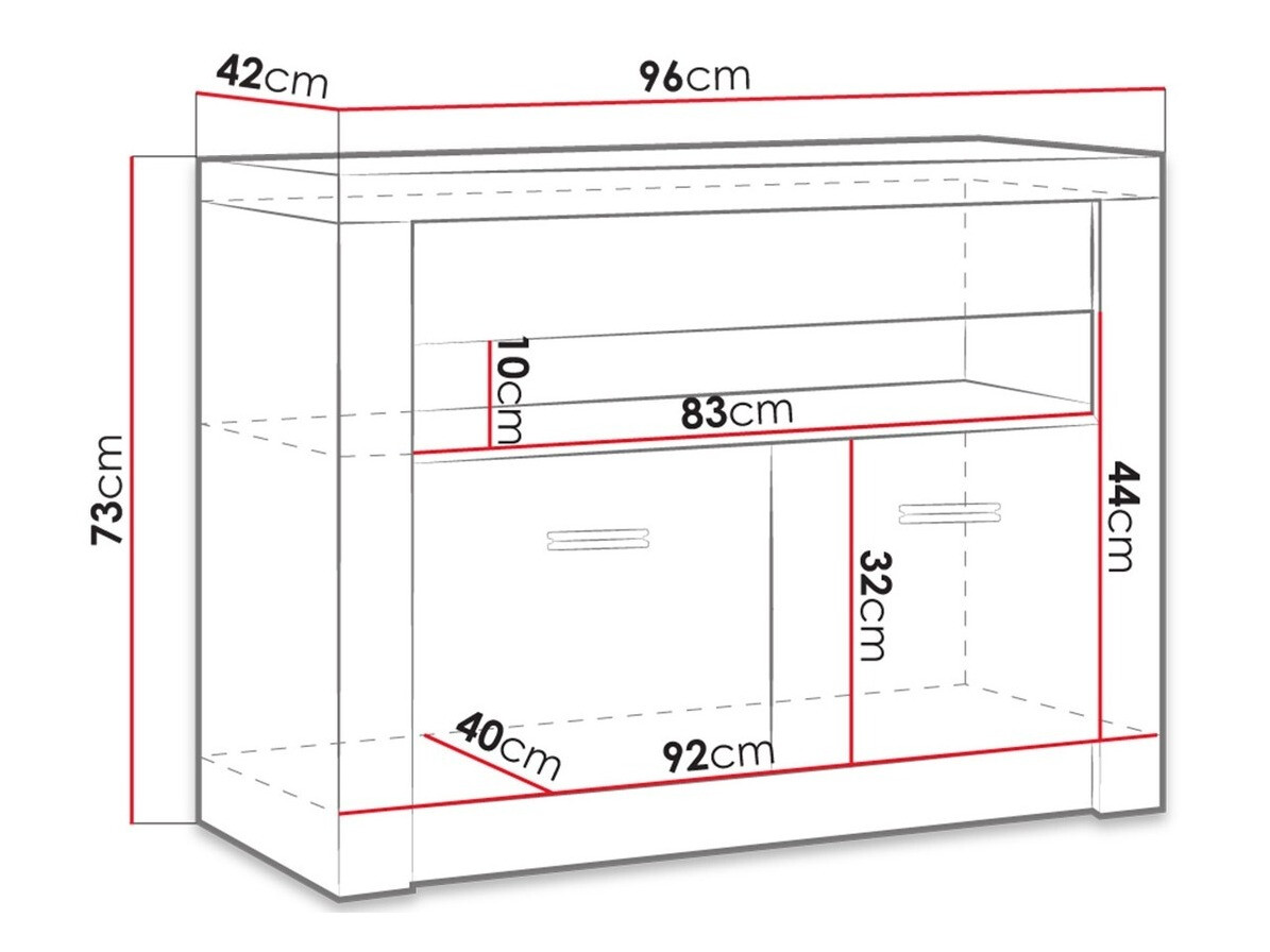 TV sto Serfeno 107 (Tamni jasen)