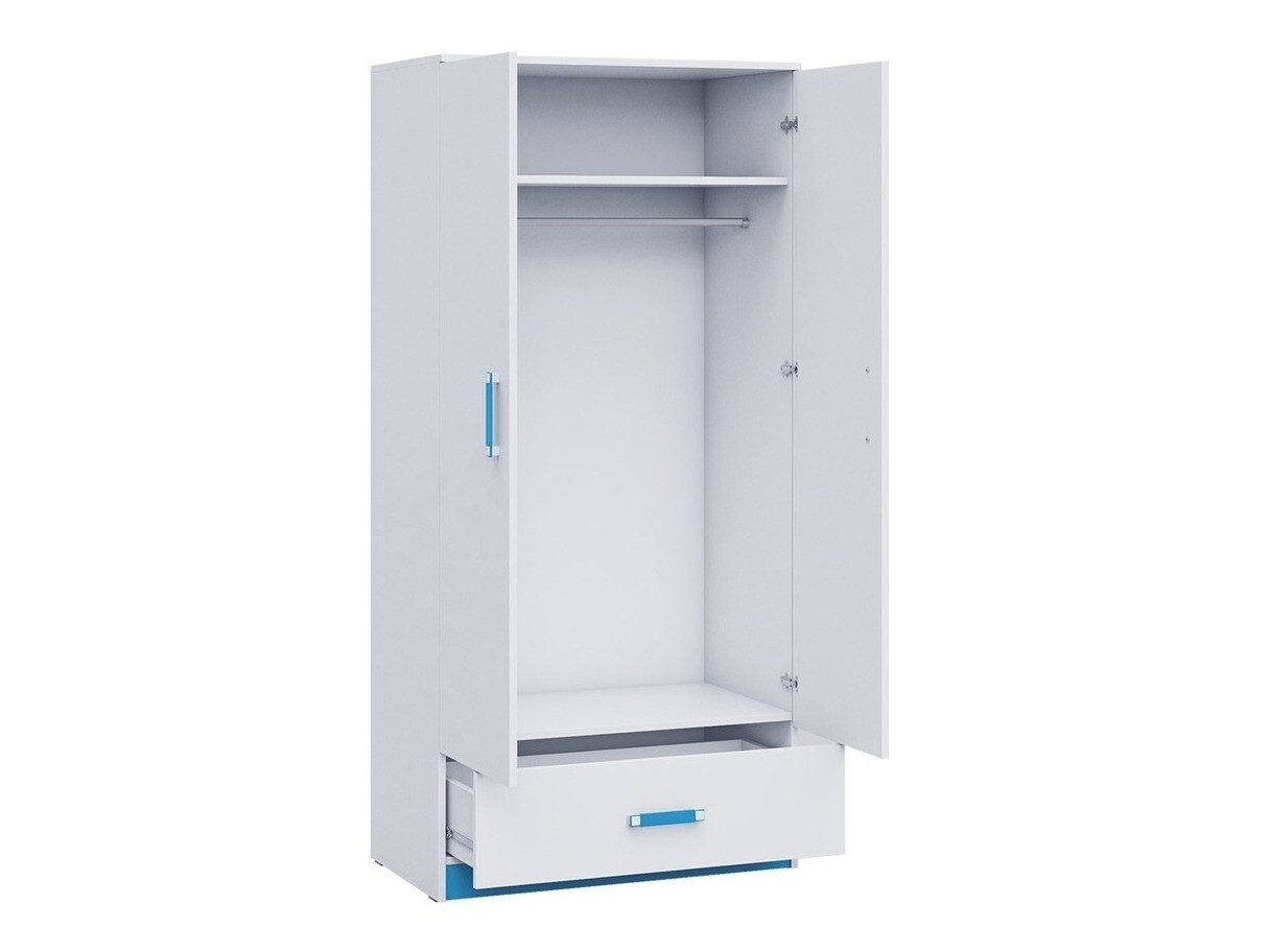 Ormar Lorlare 110 (Belo + Sivo)
