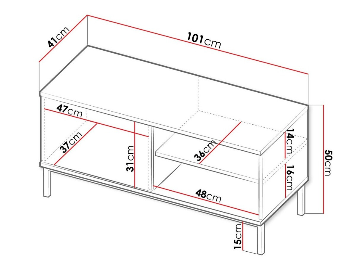 TV sto Lomsore 100 (Belo)
