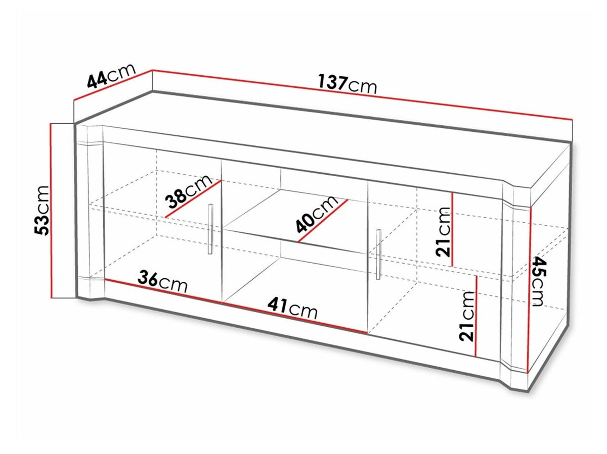 TV sto Lorelie 111 (Sonoma hrast)
