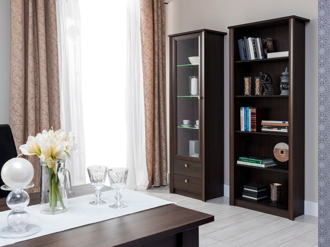 Polica Elialo 119 (Tamni Sonoma hrast)