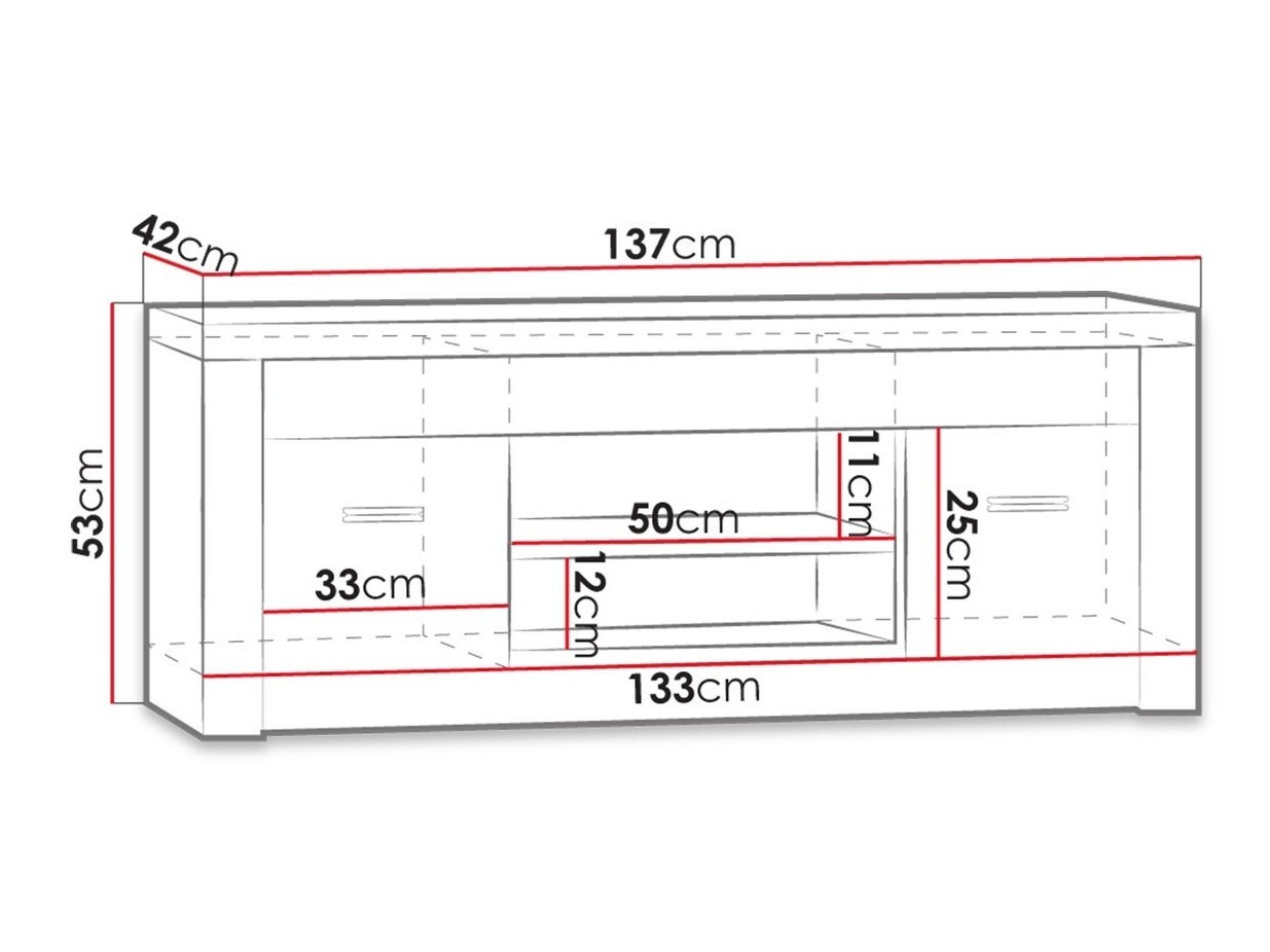TV sto Serfeno 106 (Tamni jasen)