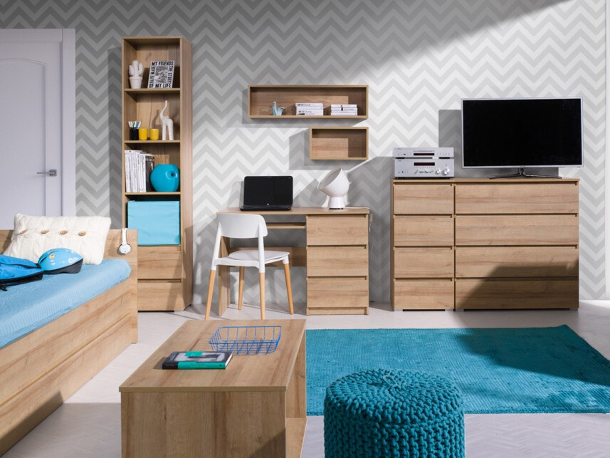 Stočić za kafu Cirdora 109 (Riviera hrast)