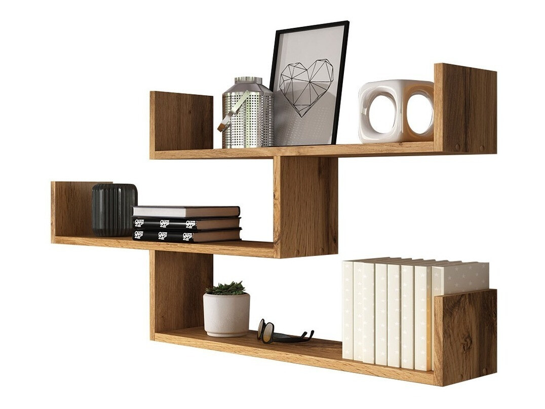 Zidna polica Sarasota 104 (Hrast Votan)