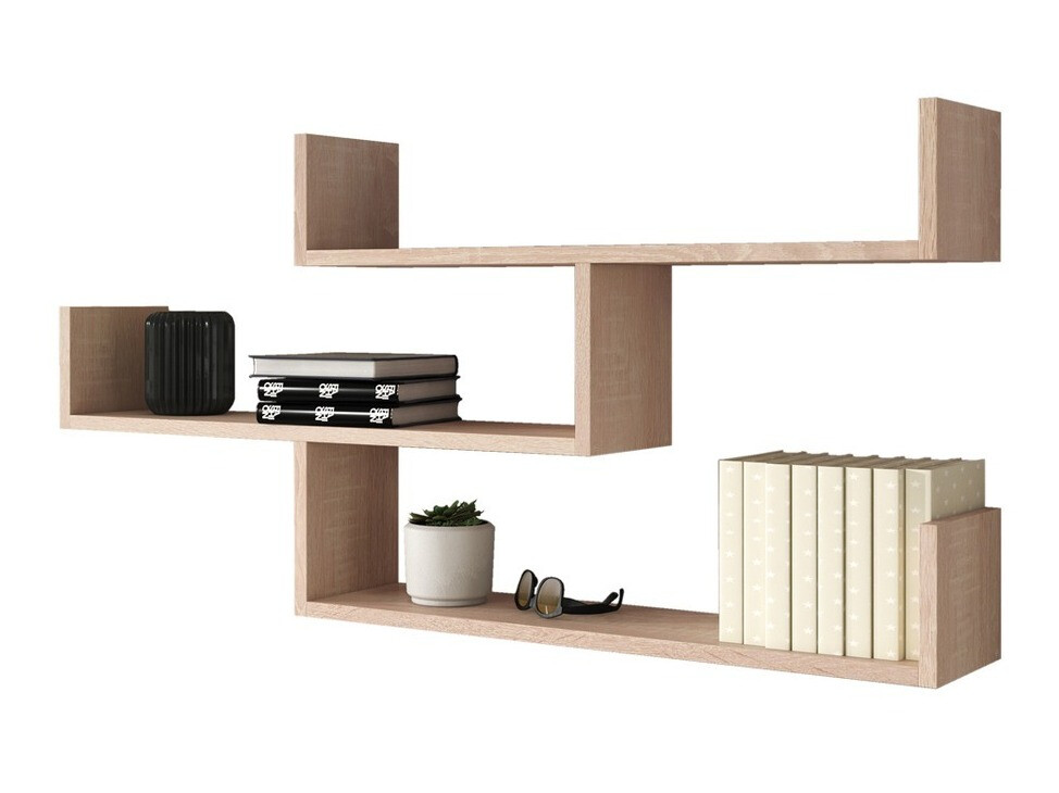 Zidna polica Sarasota 104 (Sonoma hrast)