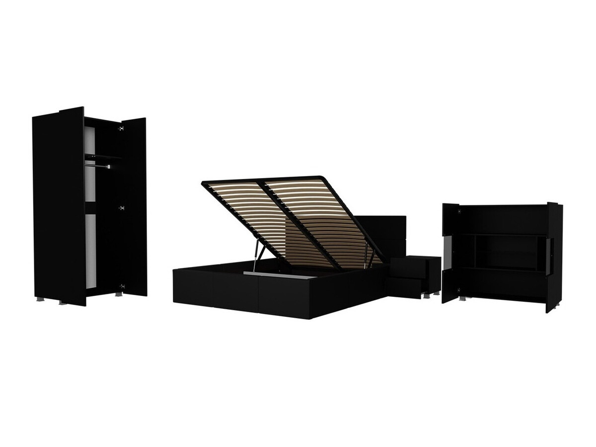 Set spavaća soba Tivdalu 130 (Eko koža Soft 020)