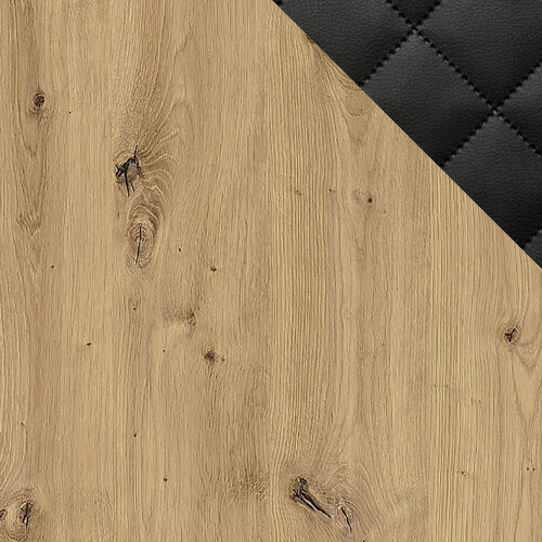 Set spavaća soba Catromi 113 (Zanatski hrast + Soft Pik 011)