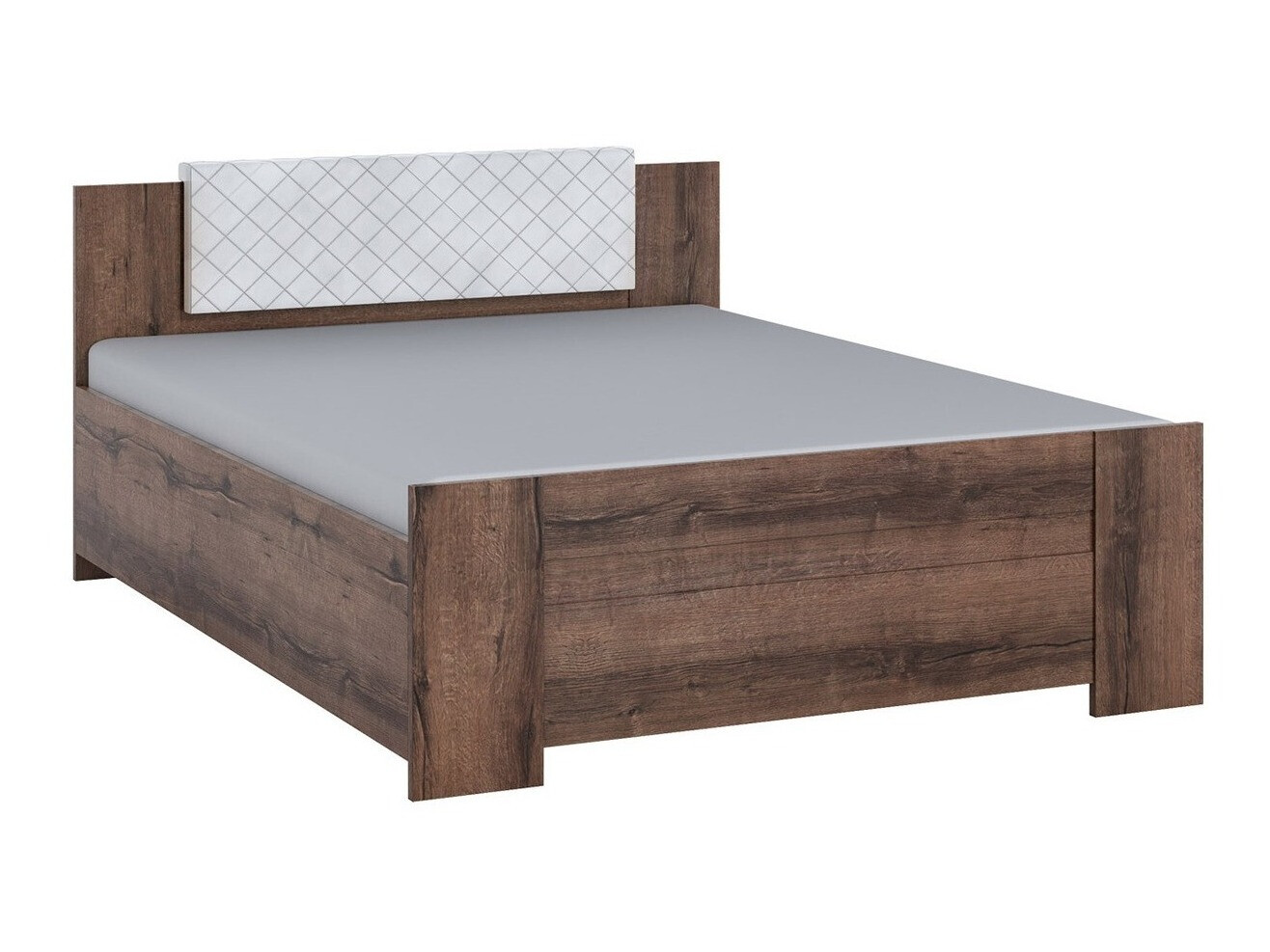 Set spavaća soba Catromi 114 (Manastirski hrast + Soft Pik 017)