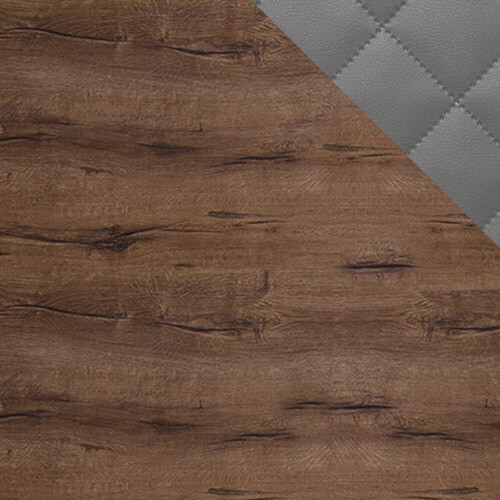 Set spavaća soba Catromi 114 (Manastirski hrast + Soft Pik 029)