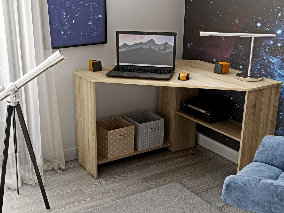 Ugaoni kancelarijski sto Austin 302 (Sonoma hrast)