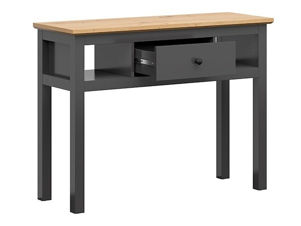 Konzolni stočić Sordoro 120 (Grafit + Artisan hrast)