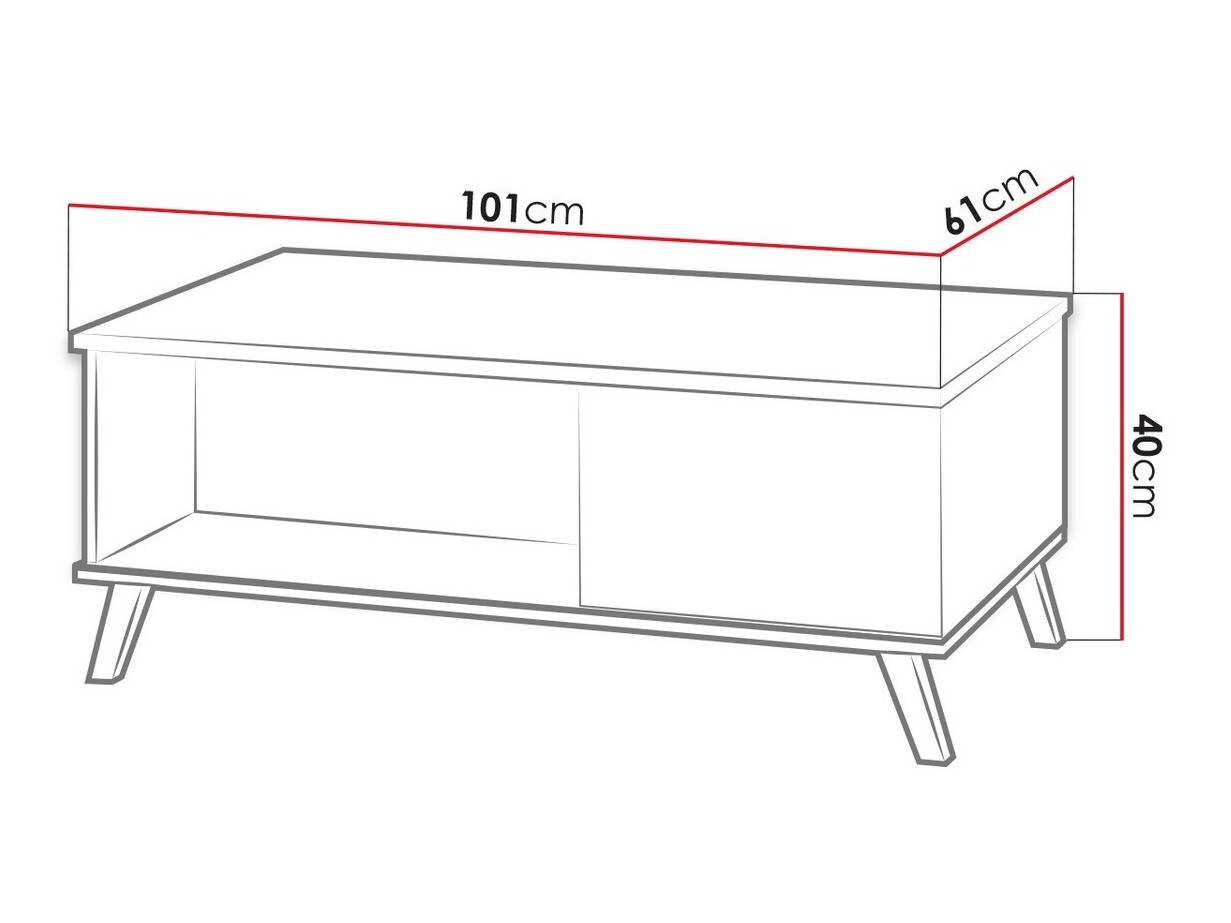 Stočić za kafu Talsere 107