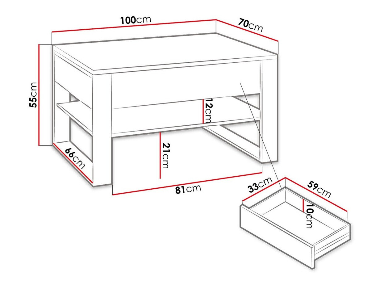 Stočić za kafu Luliru 130