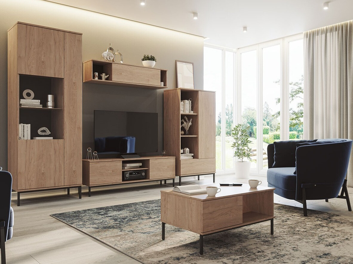 Stočić za kafu Lomsore 102 (Svetlo drvo)