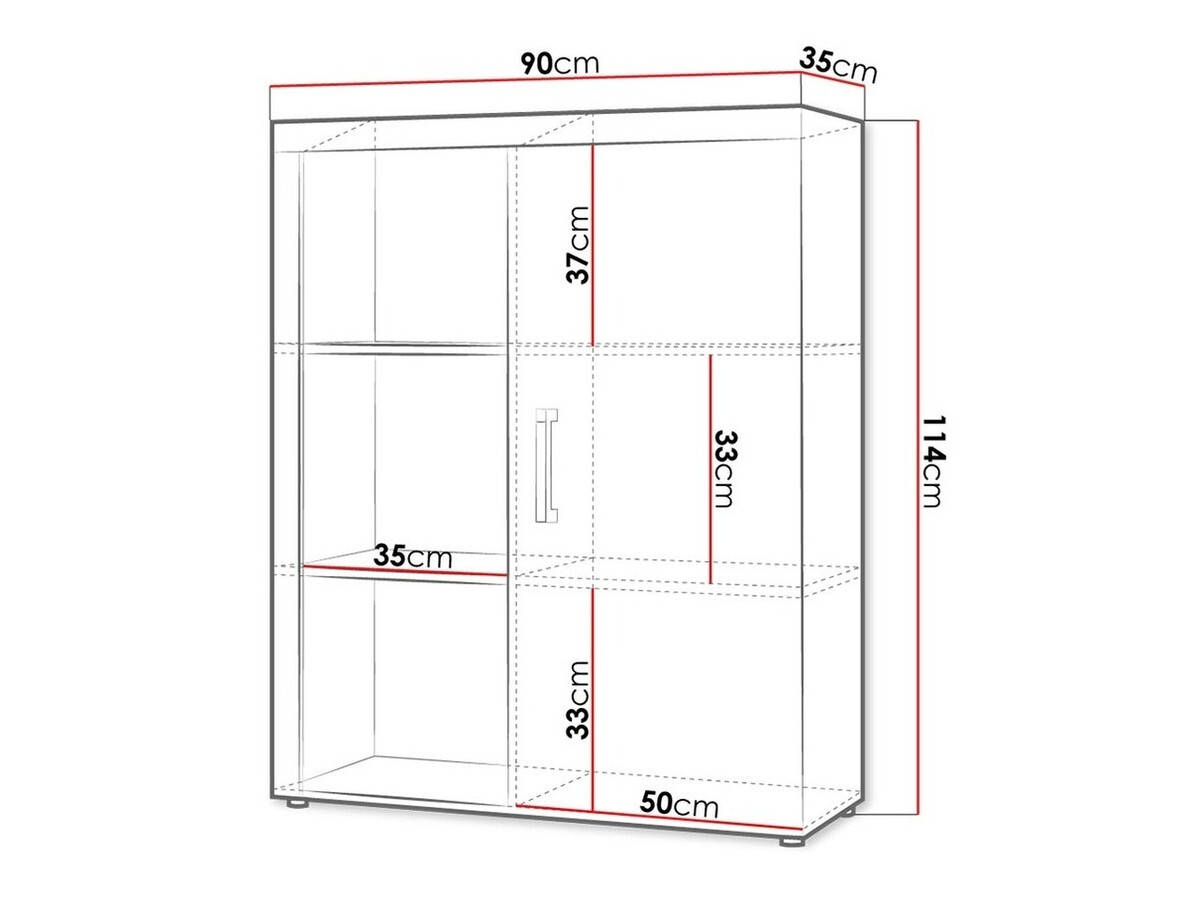 Ormarić Cormiru 101 (Šljiva + graphite)