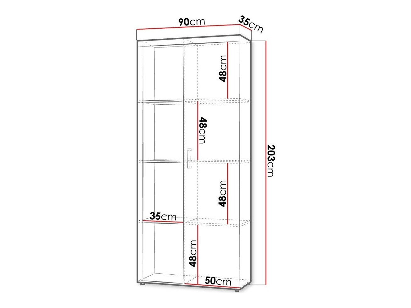 Polica Cormiru 100 (Šljiva + graphite)