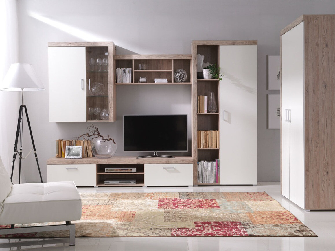 Zidna polica Cormiru 104 (Hrast San Marino)