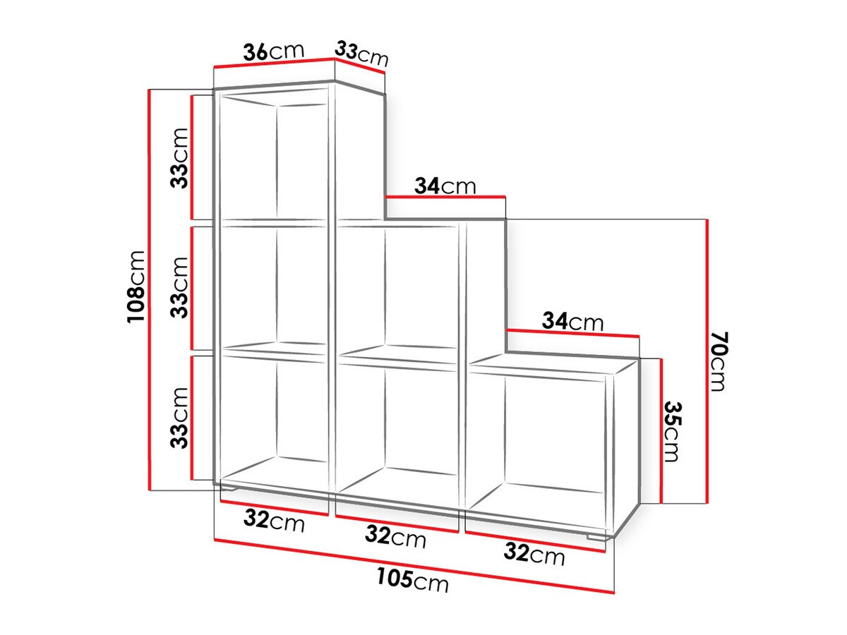 Polica Sarasota 110 (Sonoma hrast)