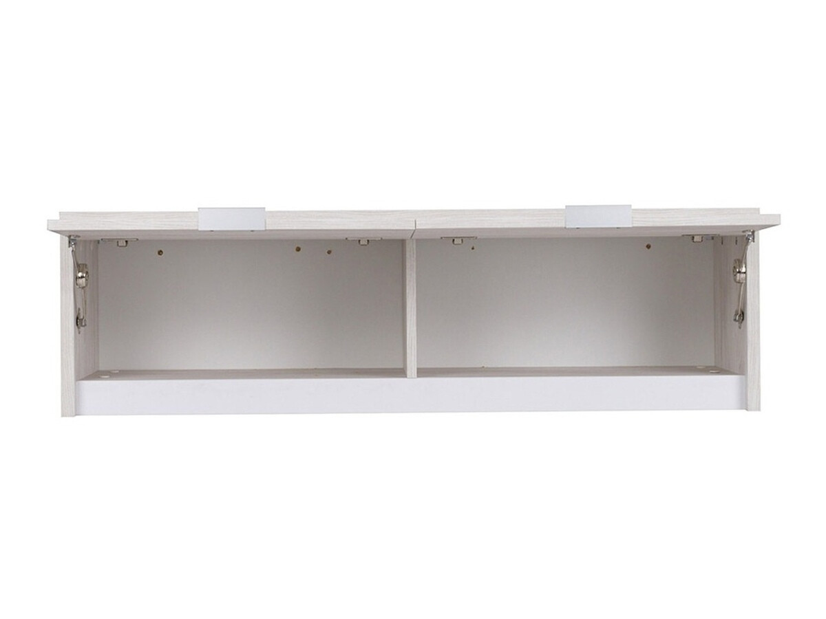 Zidni ormarić Fivelbo 111 (Manastirski hrast + Sjajno crna)