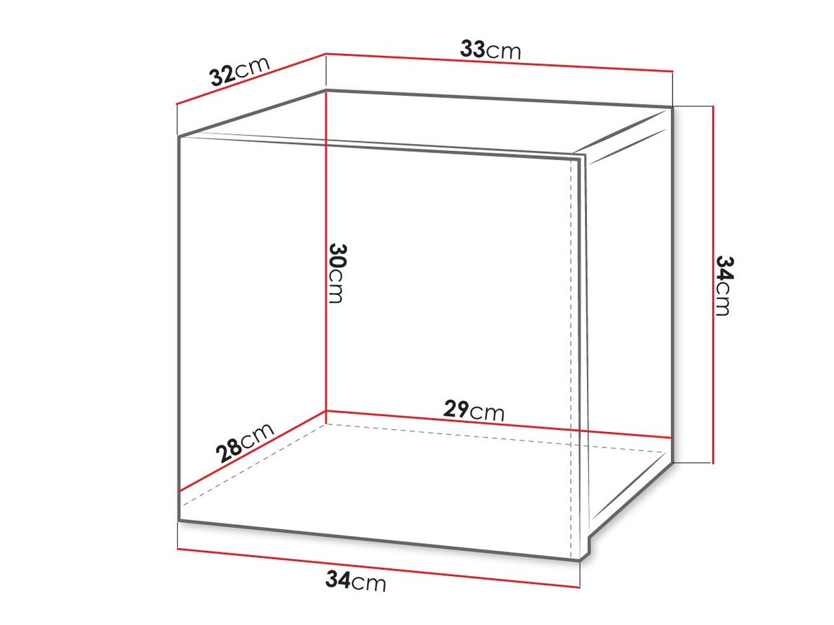Zidni ormarić Tivdalu 124 (Belo + Sjajno belo)