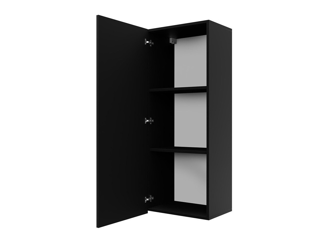 Zidni ormarić Tivdalu 126 (Belo + Sjajno belo)