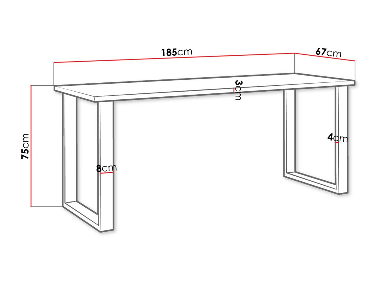 Sto Tucson 138 (Zanatski hrast + Crno)