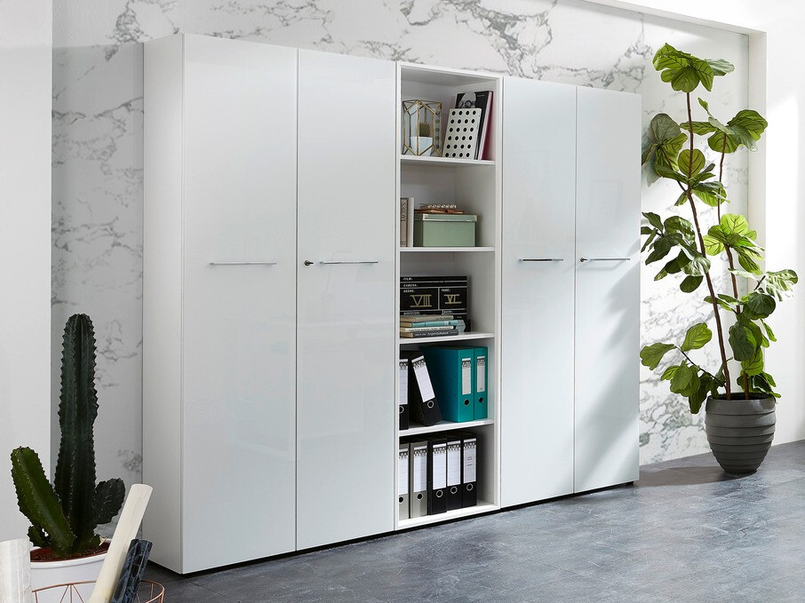 Polica Catcamu 104 (Sjajno belo)