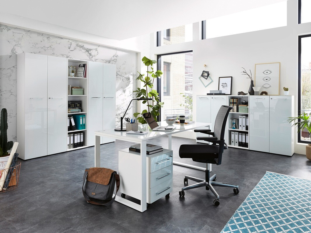 Polica Catcamu 104 (Sjajno belo)