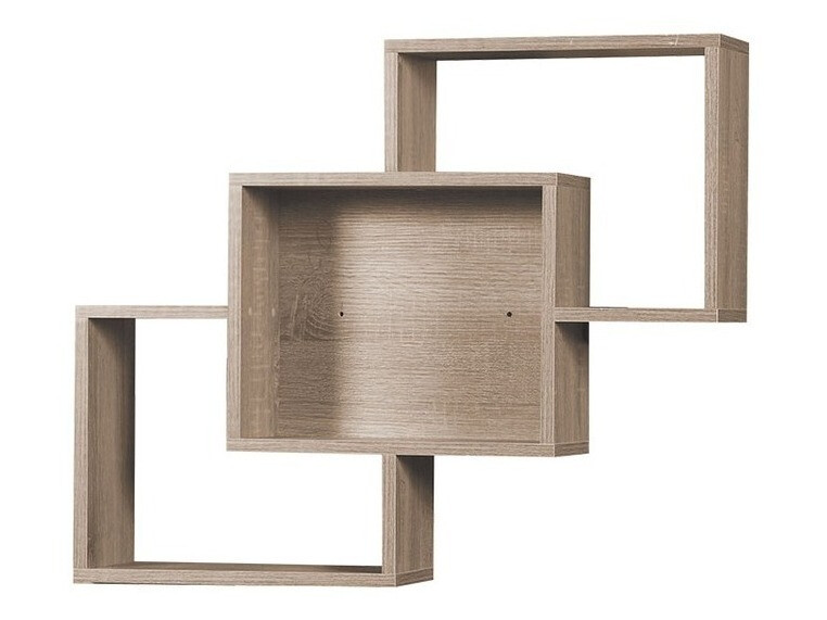 Zidna polica Lorelie 121 (Sonoma hrast)