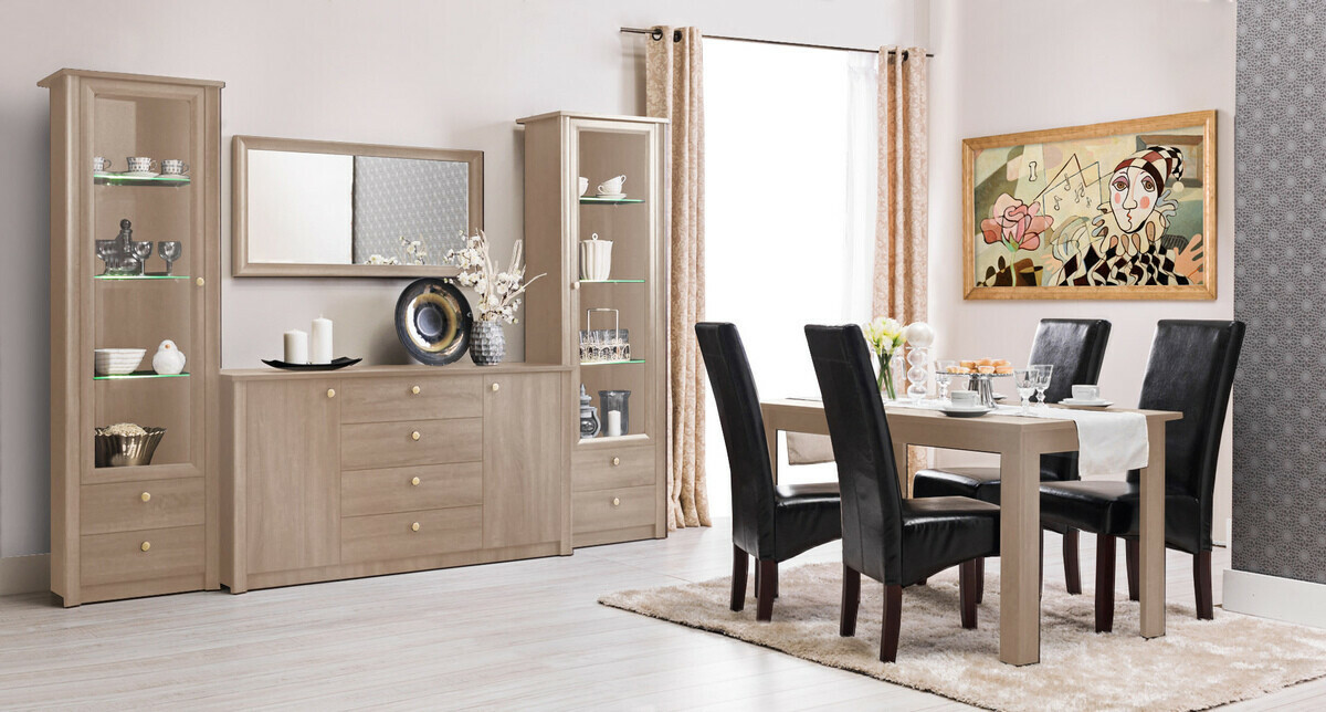 Polica Elialo 120 (Sonoma hrast)