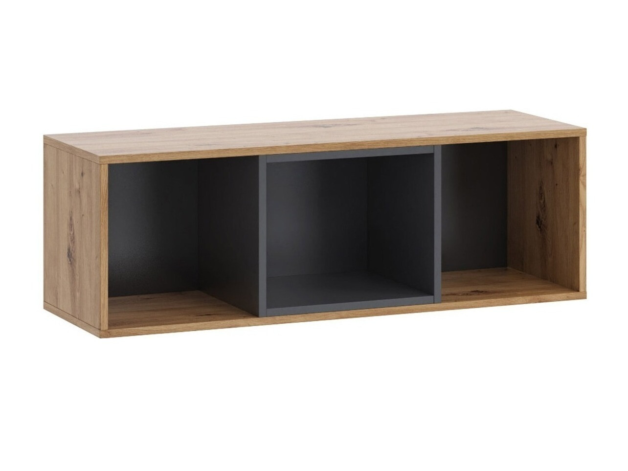 Set za kućnu kancelariju Baltesi 116 (Belo + Zanatski hrast)