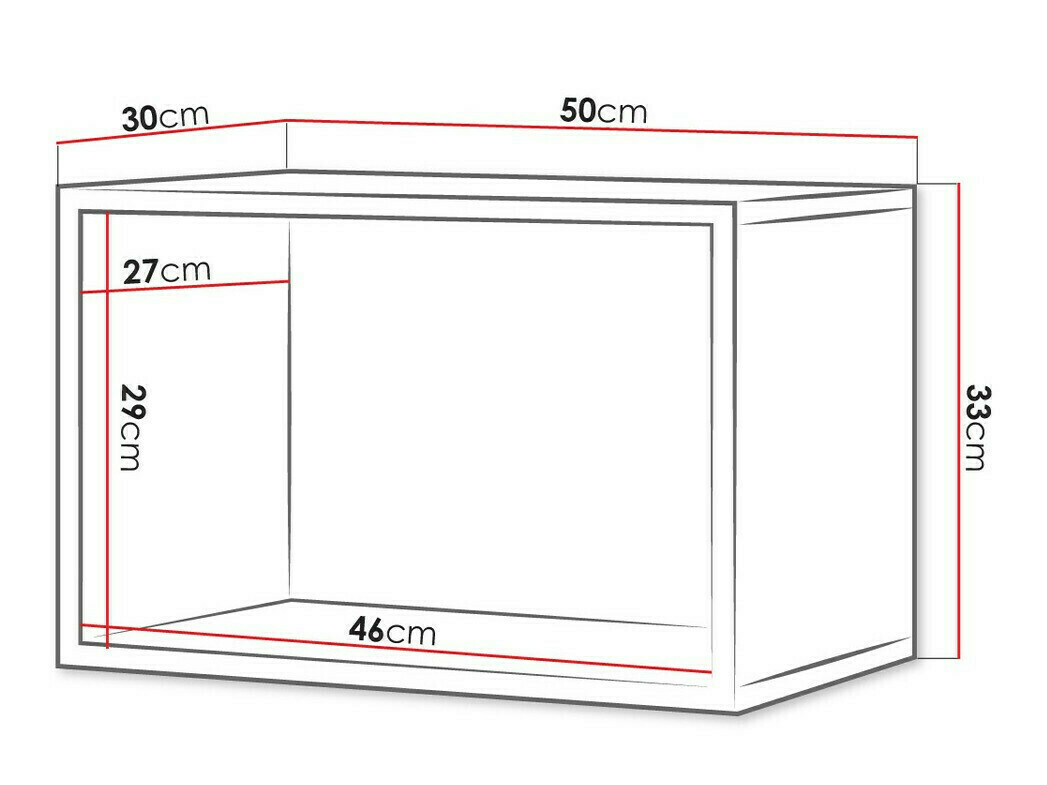 Zidna polica Tivdalu 141 (Zanatski hrast)