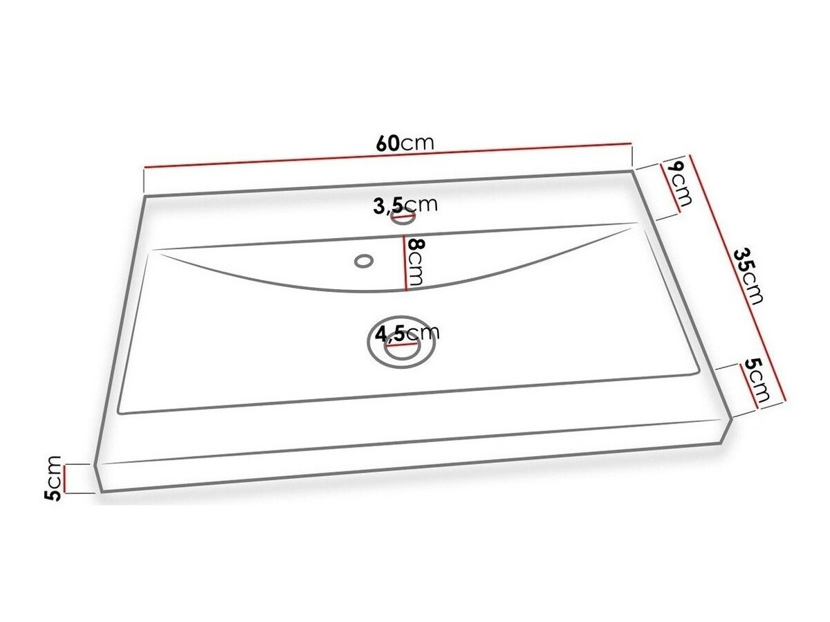 Set za kupatilo Sarasota 109 (Orah + Graphite)