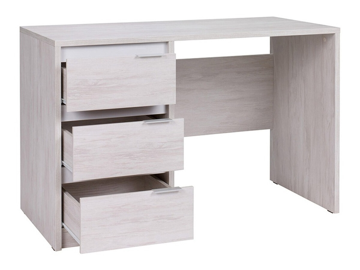 Set za kućnu kancelariju Fivelbo 116 (Manastirski hrast + Crna visoki sjaj)