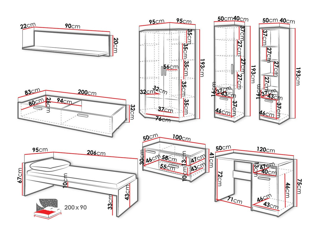 Dečija soba Veravie 123