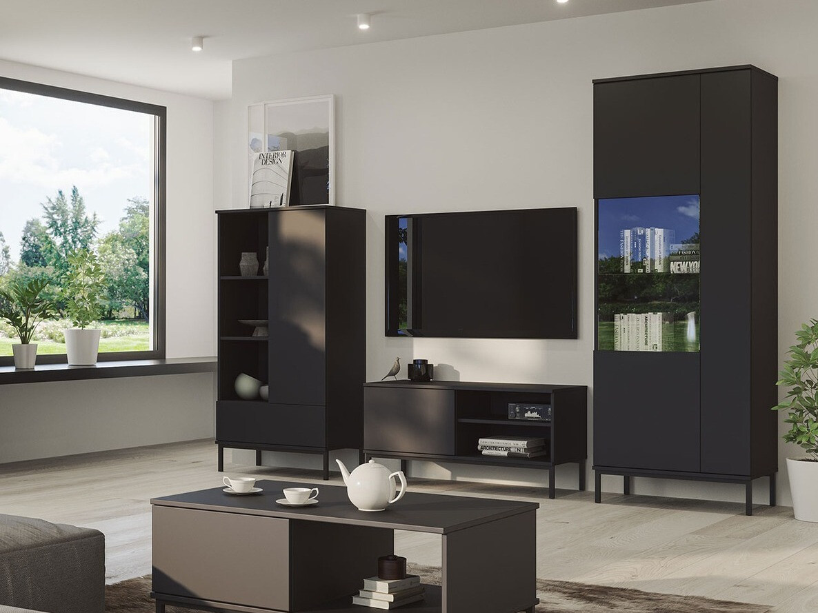 Polica Lomsore 103 (Crno)