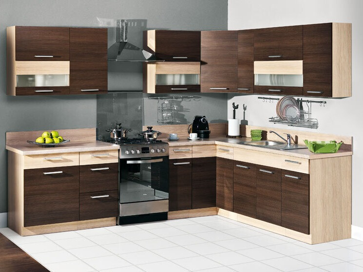 Modularni ormar za ugradne uređaje Mode Dark 114