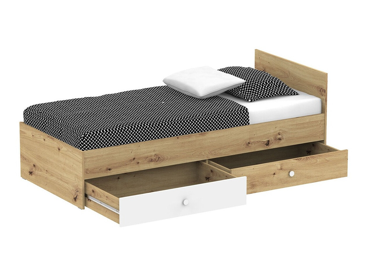 Set nameštaja Almira 114 (Artisan hrast + Belo)