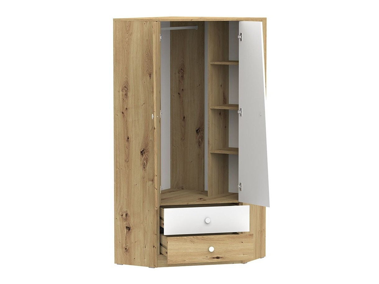 Set nameštaja Almira 116 (Artisan hrast + Belo)