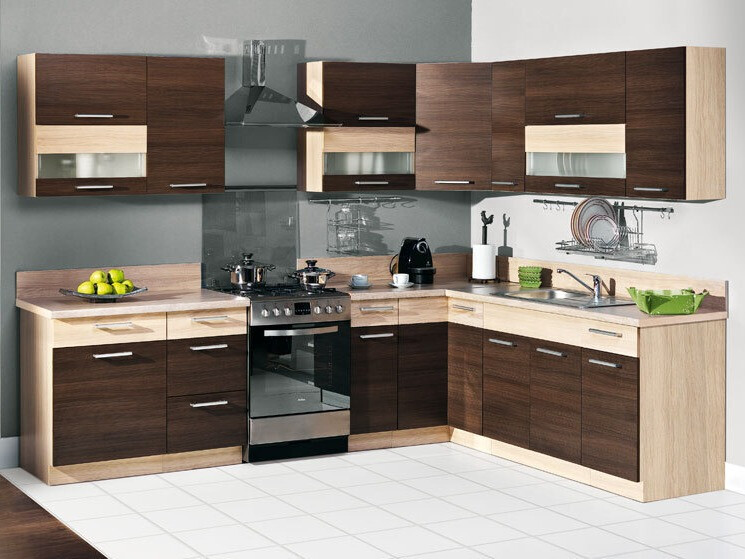 Modularni ormarić za sudoperu sa vratima Mode Dark 115